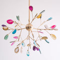 Agate Chandelier Light Fixture-Lighting > Chandeliers & Pendant Lights-casanuva-casanuva