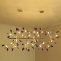 Agate Chandelier Light Fixture-Lighting > Chandeliers & Pendant Lights-casanuva-casanuva