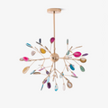 Agate Chandelier Light Fixture-Lighting > Chandeliers & Pendant Lights-casanuva-casanuva