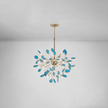 Agate Chandelier Light Fixture-Lighting > Chandeliers & Pendant Lights-casanuva-20 heads 75cmx55cm-Blue-casanuva