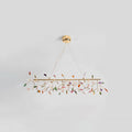 Agate Chandelier Light Fixture-Lighting > Chandeliers & Pendant Lights-casanuva-24 heads 130cmx50cm-Multicolor-casanuva