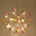 Agate Chandelier Light Fixture-Lighting > Chandeliers & Pendant Lights-casanuva-casanuva