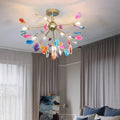 Agate Chandelier Light Fixture-Lighting > Chandeliers & Pendant Lights-casanuva-casanuva
