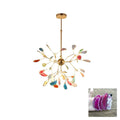 Agate Chandelier Light Fixture-Lighting > Chandeliers & Pendant Lights-casanuva-casanuva
