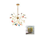 Agate Chandelier Light Fixture-Lighting > Chandeliers & Pendant Lights-casanuva-casanuva