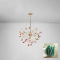 Agate Chandelier Light Fixture-Lighting > Chandeliers & Pendant Lights-casanuva-casanuva