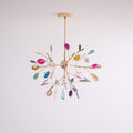 Agate Chandelier Light Fixture-Lighting > Chandeliers & Pendant Lights-casanuva-casanuva
