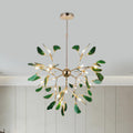 Agate Chandelier Light Fixture-Lighting > Chandeliers & Pendant Lights-casanuva-casanuva