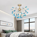 Agate Chandelier Light Fixture-Lighting > Chandeliers & Pendant Lights-casanuva-casanuva