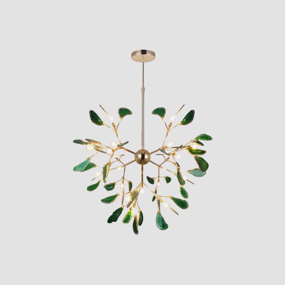 Agate Chandelier Light Fixture-Lighting > Chandeliers & Pendant Lights-casanuva-casanuva