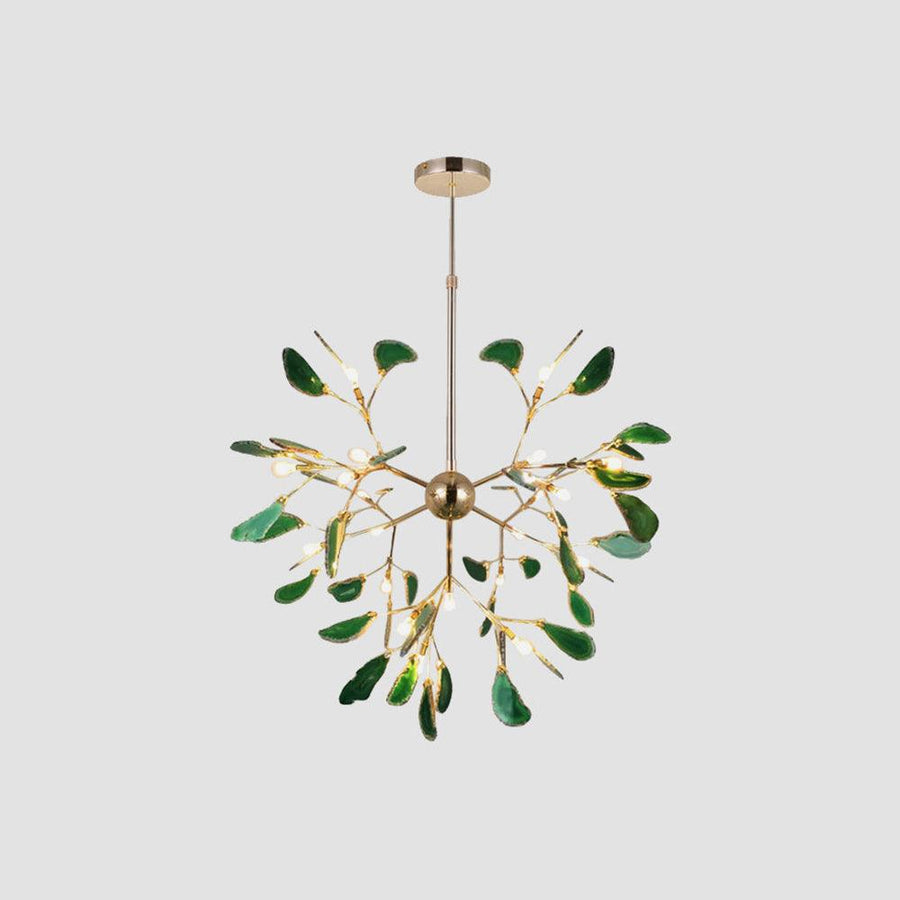 Agate Chandelier Light Fixture-Lighting > Chandeliers & Pendant Lights-casanuva-casanuva