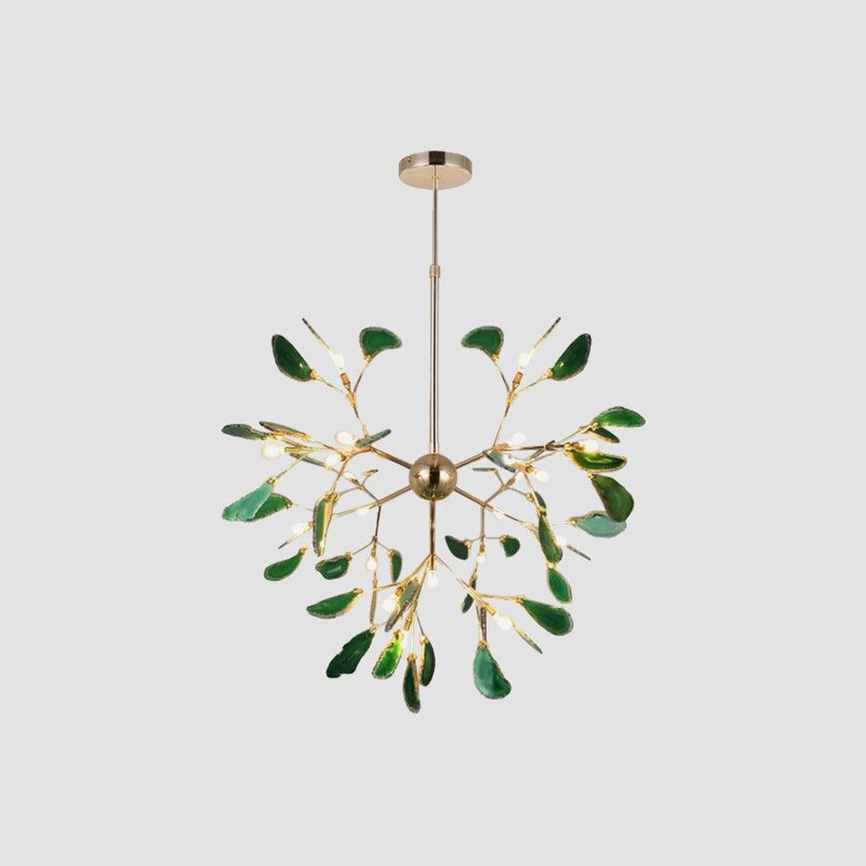 Agate Chandelier Light Fixture-Lighting > Chandeliers & Pendant Lights-casanuva-casanuva