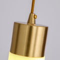 Alabaster Brass Pendant Lamp-Lighting > Pendant Lights-casanuva-casanuva