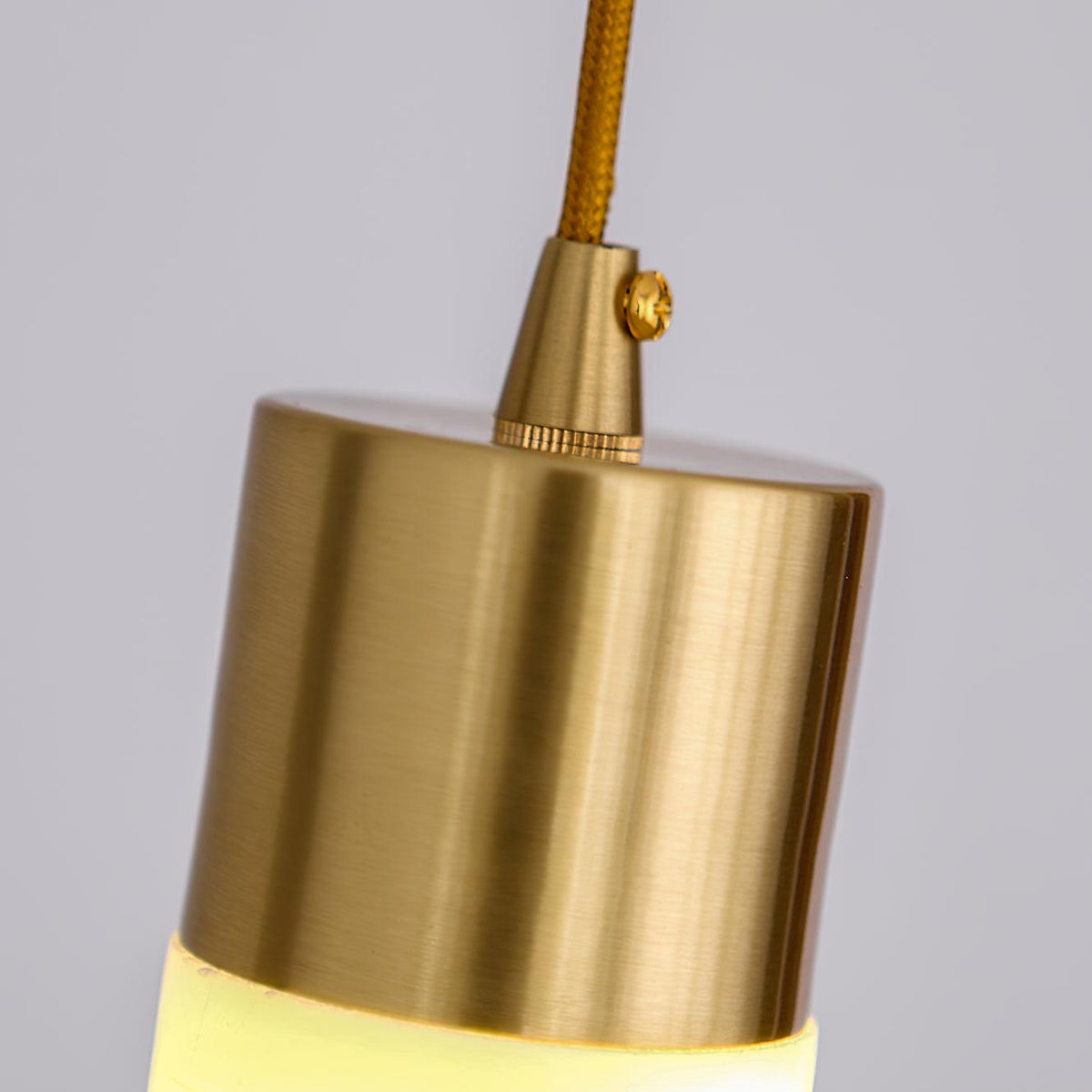 Alabaster Brass Pendant Lamp-Lighting > Pendant Lights-casanuva-casanuva