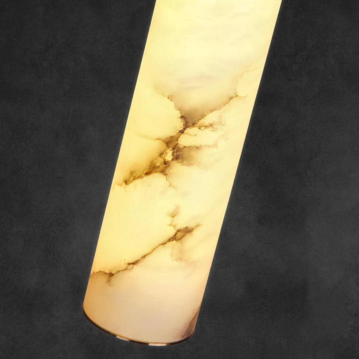 Alabaster Brass Pendant Lamp-Lighting > Pendant Lights-casanuva-casanuva