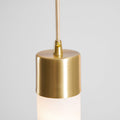 Alabaster Brass Pendant Lamp-Lighting > Pendant Lights-casanuva-casanuva