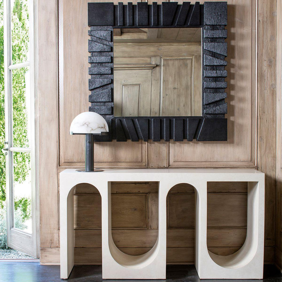 Alabaster Table Lamp with Elegant Design-Lighting > Table Lamps-casanuva-casanuva