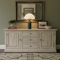 Alabaster Table Lamp with Elegant Design-Lighting > Table Lamps-casanuva-casanuva