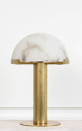 Alabaster Table Lamp with Elegant Design-Lighting > Table Lamps-casanuva-casanuva
