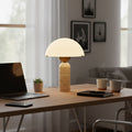 Alabaster Table Lamp with Elegant Design-Lighting > Table Lamps-casanuva-casanuva