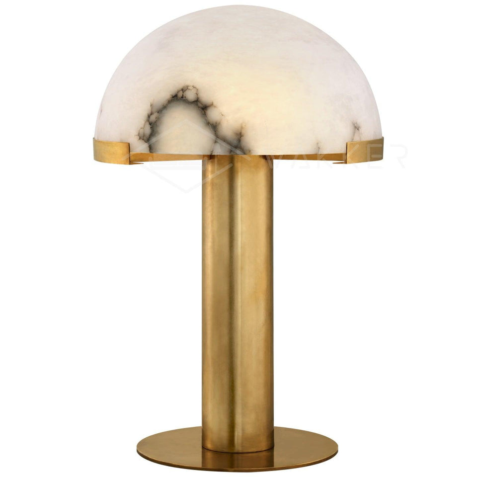 Alabaster Table Lamp with Elegant Design-Lighting > Table Lamps-casanuva-casanuva
