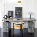 Alabaster Table Lamp with Elegant Design-Lighting > Table Lamps-casanuva-casanuva