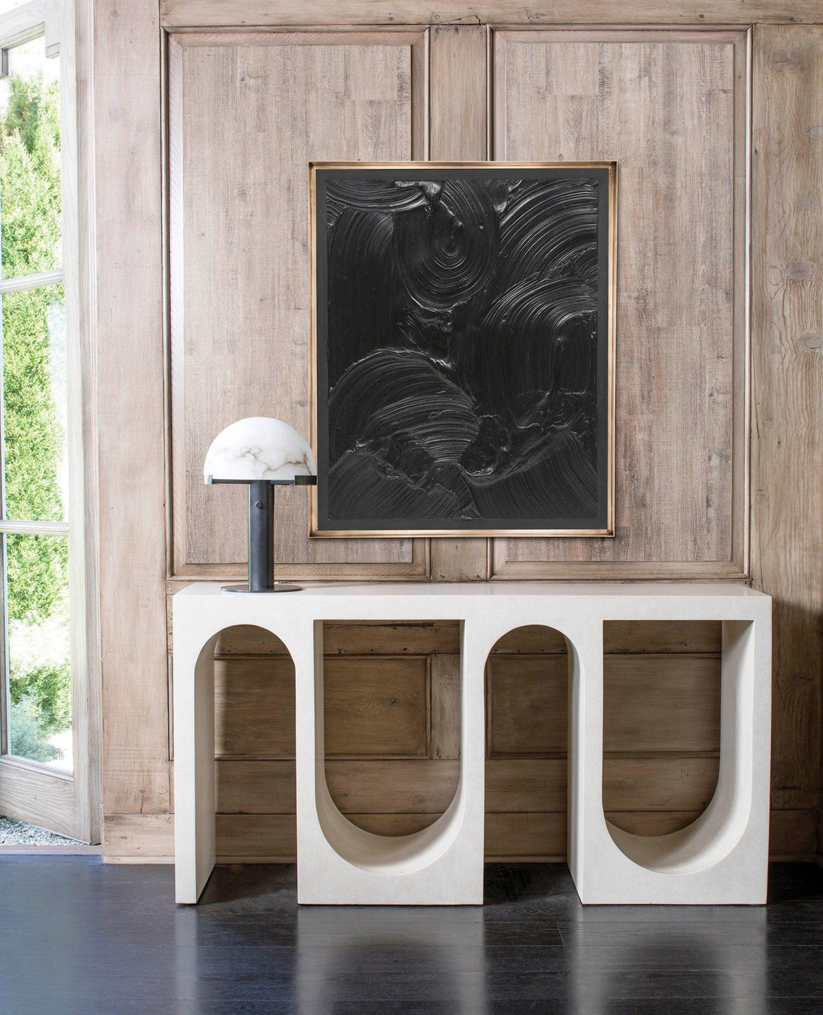 Alabaster Table Lamp with Elegant Design-Lighting > Table Lamps-casanuva-casanuva