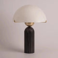 Alabaster Table Lamp with Elegant Design-Lighting > Table Lamps-casanuva-30cmx45cm-Black Marble-US plug-casanuva