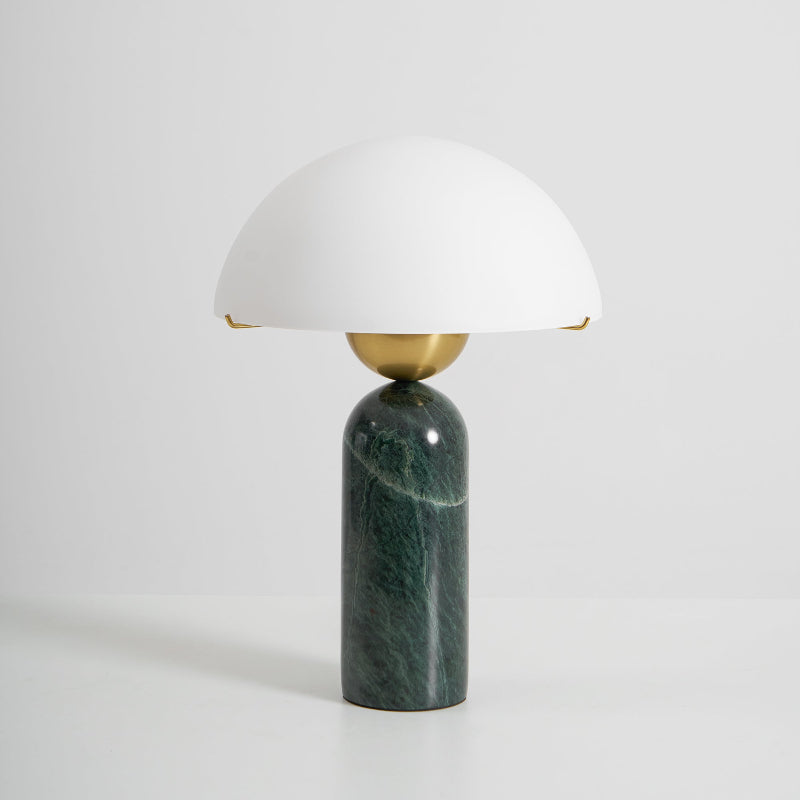 Alabaster Table Lamp with Elegant Design-Lighting > Table Lamps-casanuva-30cmx45cm-Green Marble-US plug-casanuva