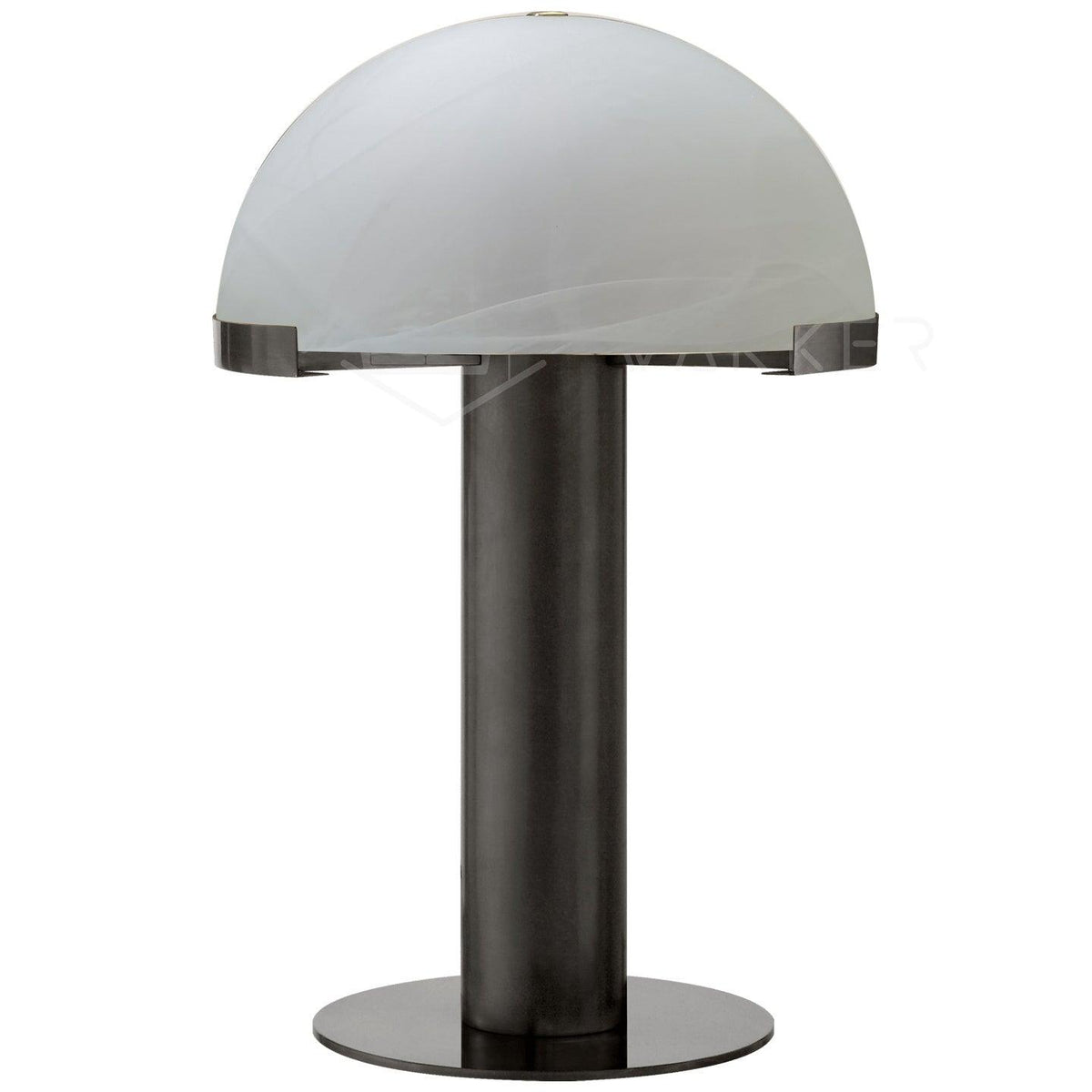 Alabaster Table Lamp with Elegant Design-Lighting > Table Lamps-casanuva-30cmx50cm-Black & White Glass-American plug-casanuva
