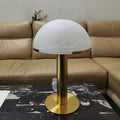 Alabaster Table Lamp with Elegant Design-Lighting > Table Lamps-casanuva-30cmx50cm-Gold & White Glass-American plug-casanuva