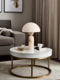 Alabaster Table Lamp with Elegant Design-Lighting > Table Lamps-casanuva-casanuva