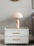 Alabaster Table Lamp with Elegant Design-Lighting > Table Lamps-casanuva-casanuva