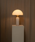 Alabaster Table Lamp with Elegant Design-Lighting > Table Lamps-casanuva-casanuva