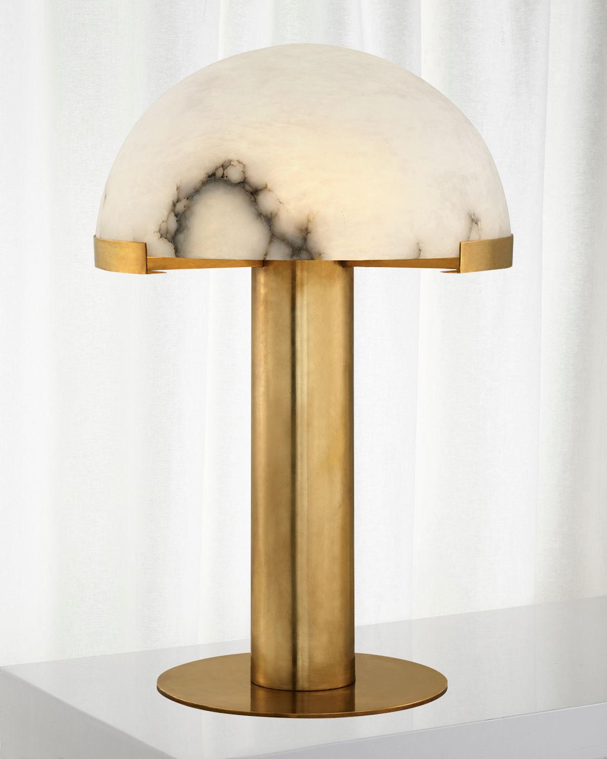 Alabaster Table Lamp with Elegant Design-Lighting > Table Lamps-casanuva-casanuva