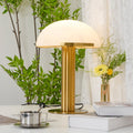 Alabaster Table Lamp with Elegant Design-Lighting > Table Lamps-casanuva-casanuva