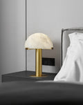 Alabaster Table Lamp with Elegant Design-Lighting > Table Lamps-casanuva-casanuva