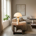 Alabaster Table Lamp with Elegant Design-Lighting > Table Lamps-casanuva-casanuva