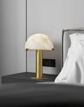 Alabaster Table Lamp with Elegant Design-Lighting > Table Lamps-casanuva-casanuva