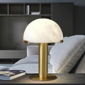 Alabaster Table Lamp with Elegant Design-Lighting > Table Lamps-casanuva-casanuva