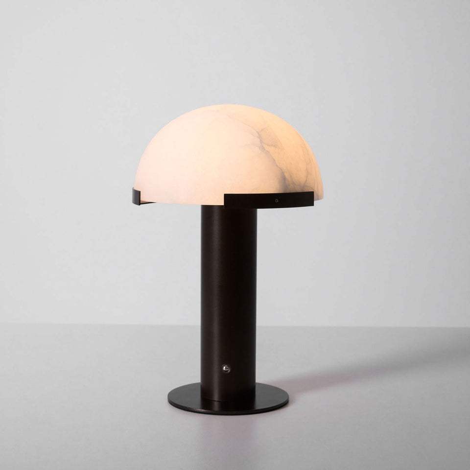 Alabaster Table Lamp with Elegant Design-Lighting > Table Lamps-casanuva-casanuva
