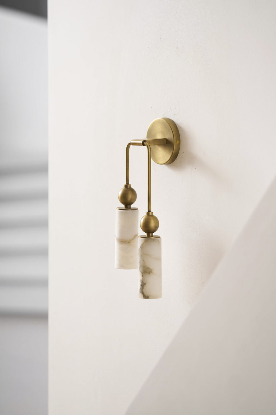 Alabaster Wall Lamp-Lighting > Wall Lights-casanuva-casanuva