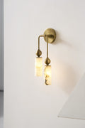 Alabaster Wall Lamp-Lighting > Wall Lights-casanuva-casanuva
