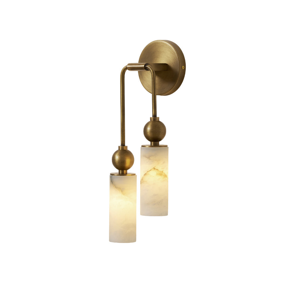 Alabaster Wall Lamp-Lighting > Wall Lights-casanuva-casanuva
