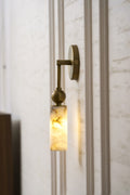 Alabaster Wall Lamp-Lighting > Wall Lights-casanuva-casanuva