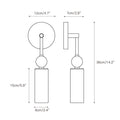Alabaster Wall Lamp-Lighting > Wall Lights-casanuva-casanuva