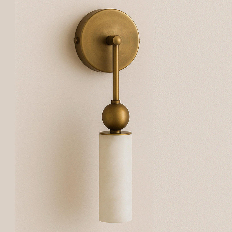 Alabaster Wall Lamp-Lighting > Wall Lights-casanuva-casanuva