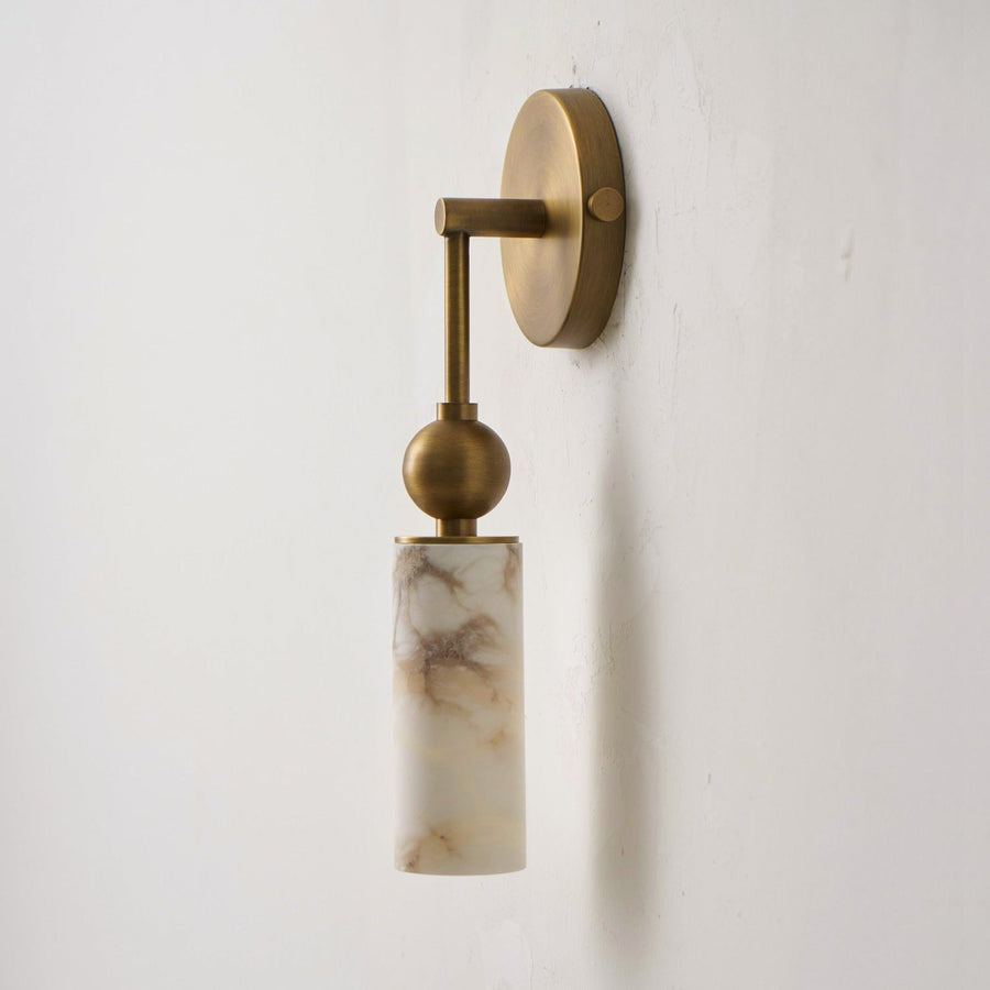 Alabaster Wall Lamp-Lighting > Wall Lights-casanuva-casanuva