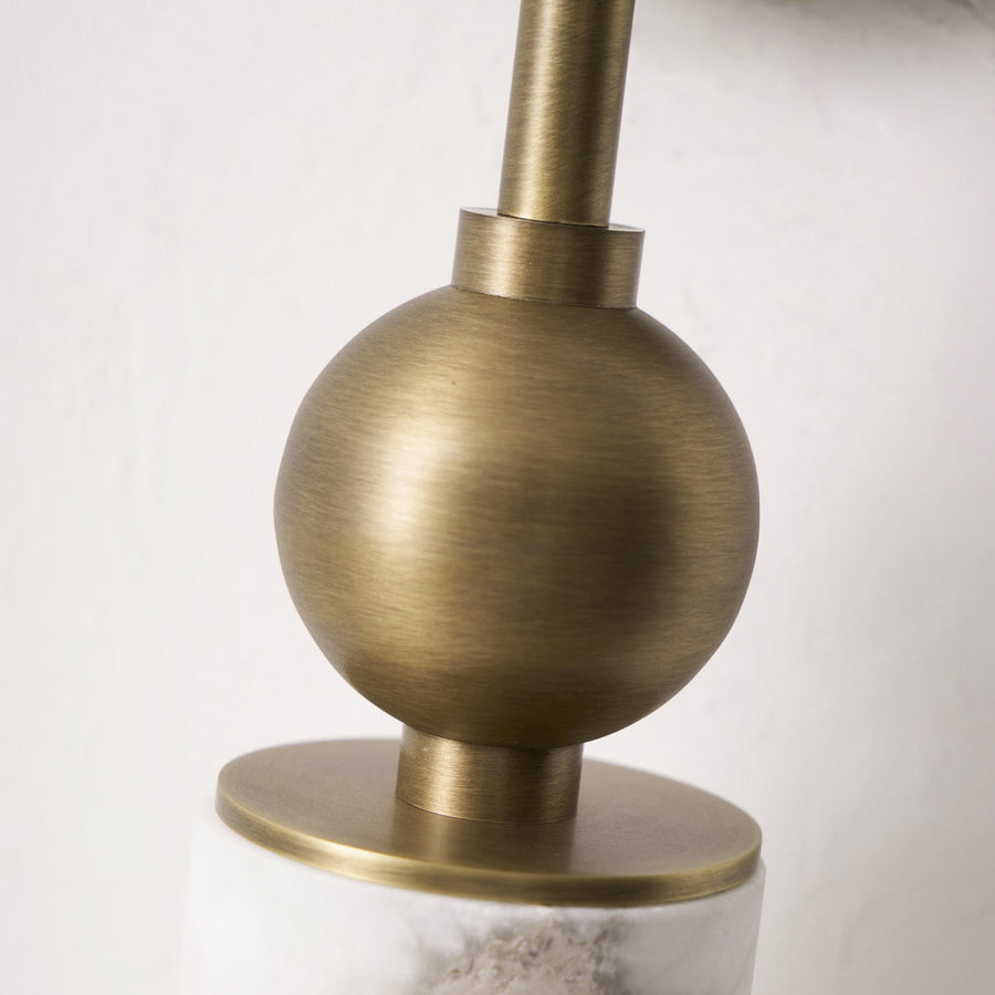 Alabaster Wall Lamp-Lighting > Wall Lights-casanuva-casanuva