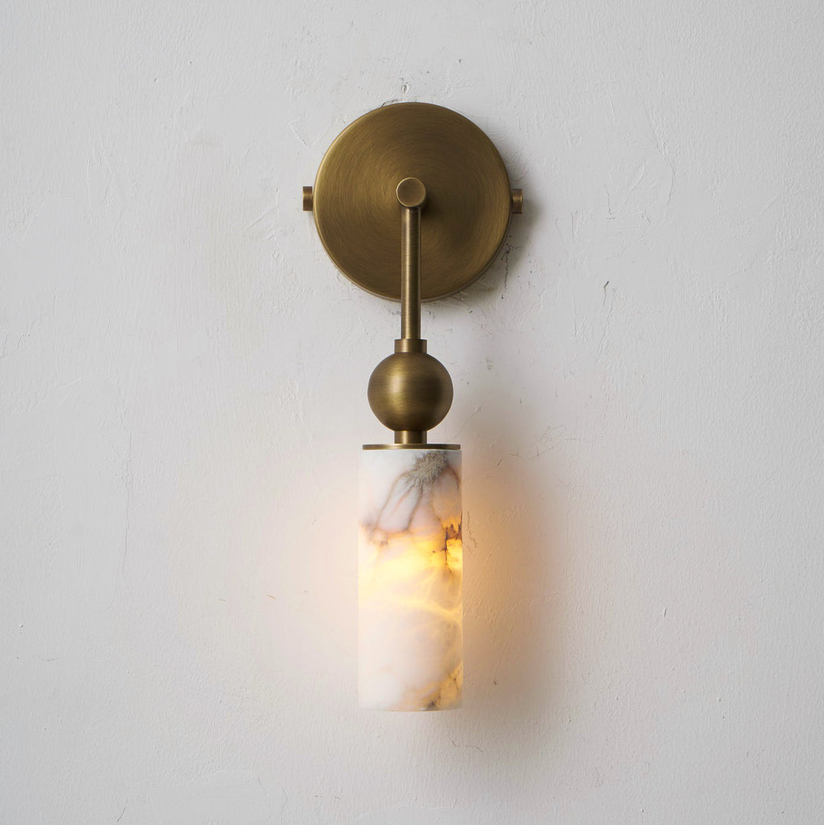 Alabaster Wall Lamp-Lighting > Wall Lights-casanuva-casanuva